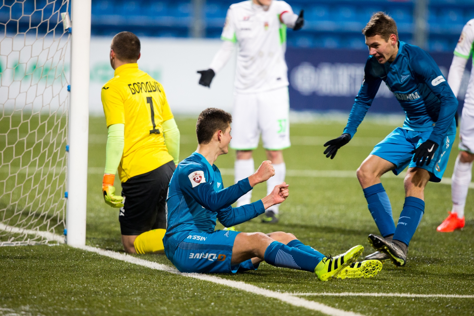 РОСГОССТРАХ-Чемпионат России 2016/17, 16-й тур, «Зенит»-м — «Уфа»-м