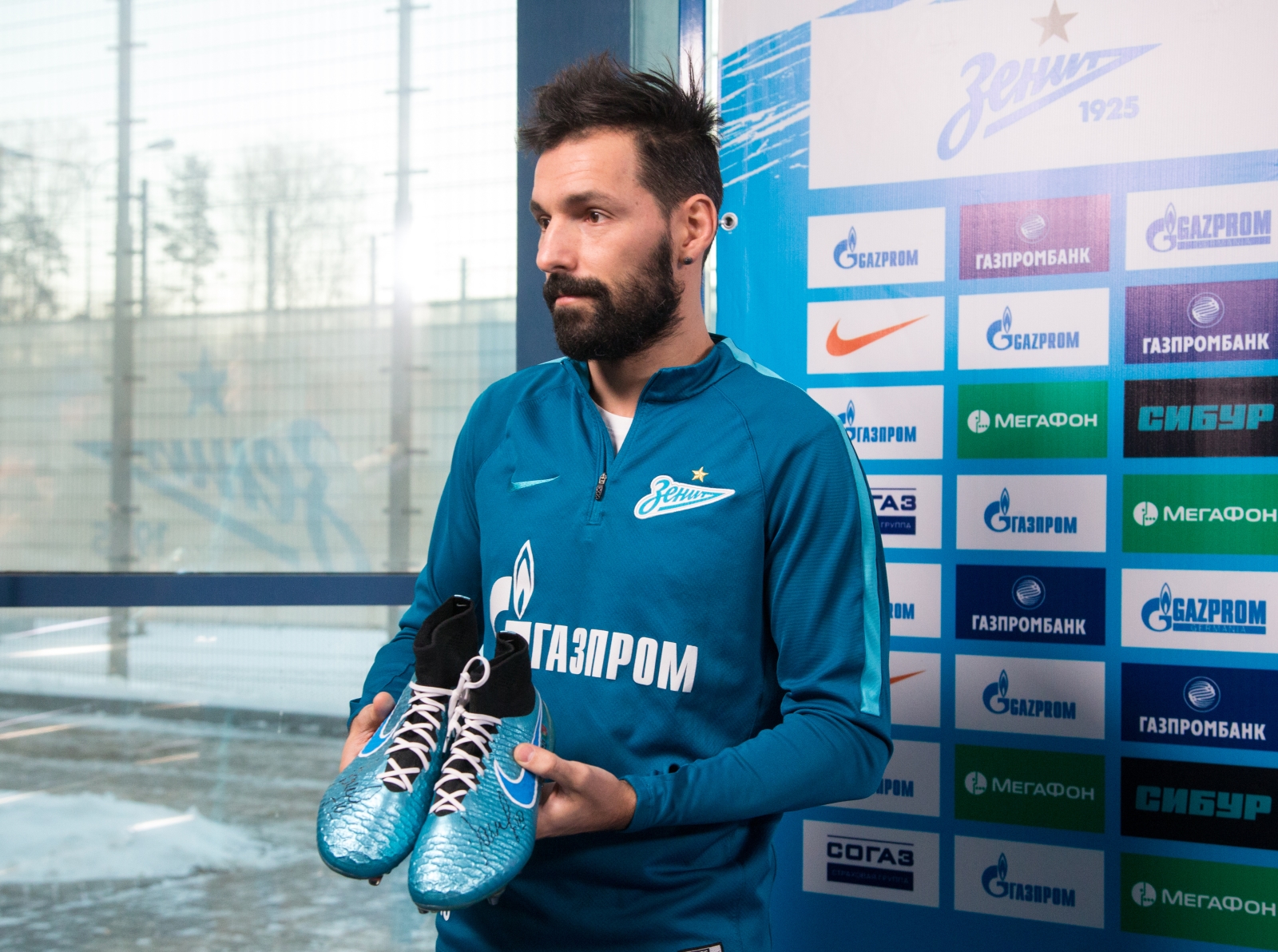 Данни и Николас Ломбертс вошли в Аллею славы «Зенита»