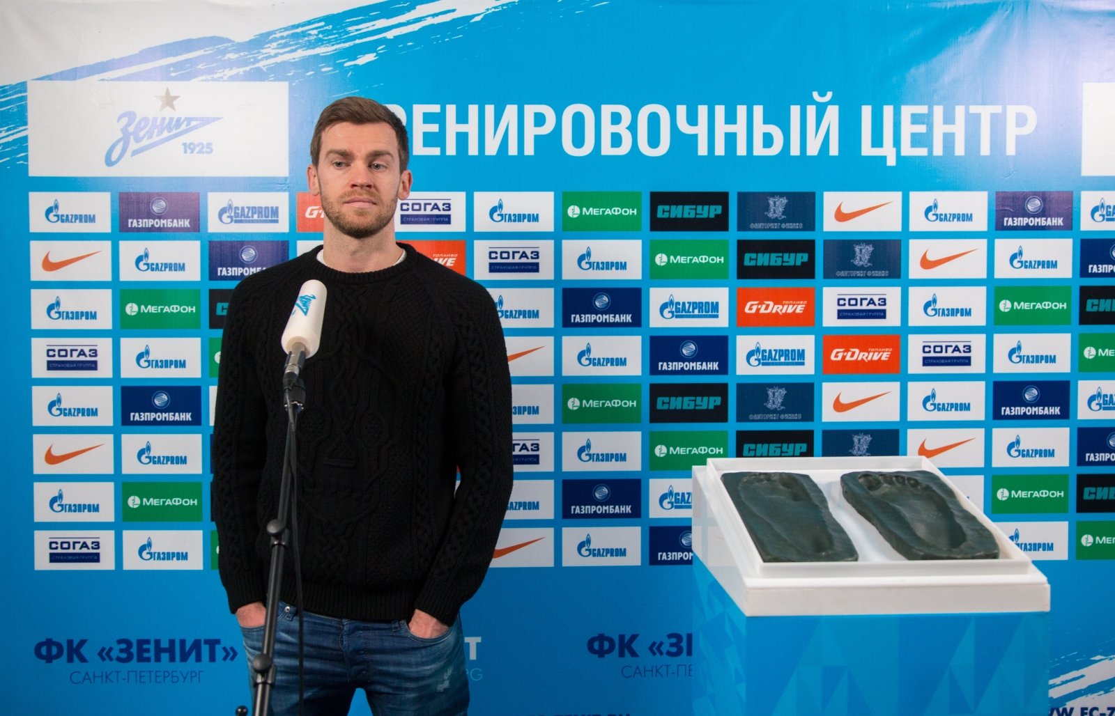 Данни и Николас Ломбертс вошли в Аллею славы «Зенита»