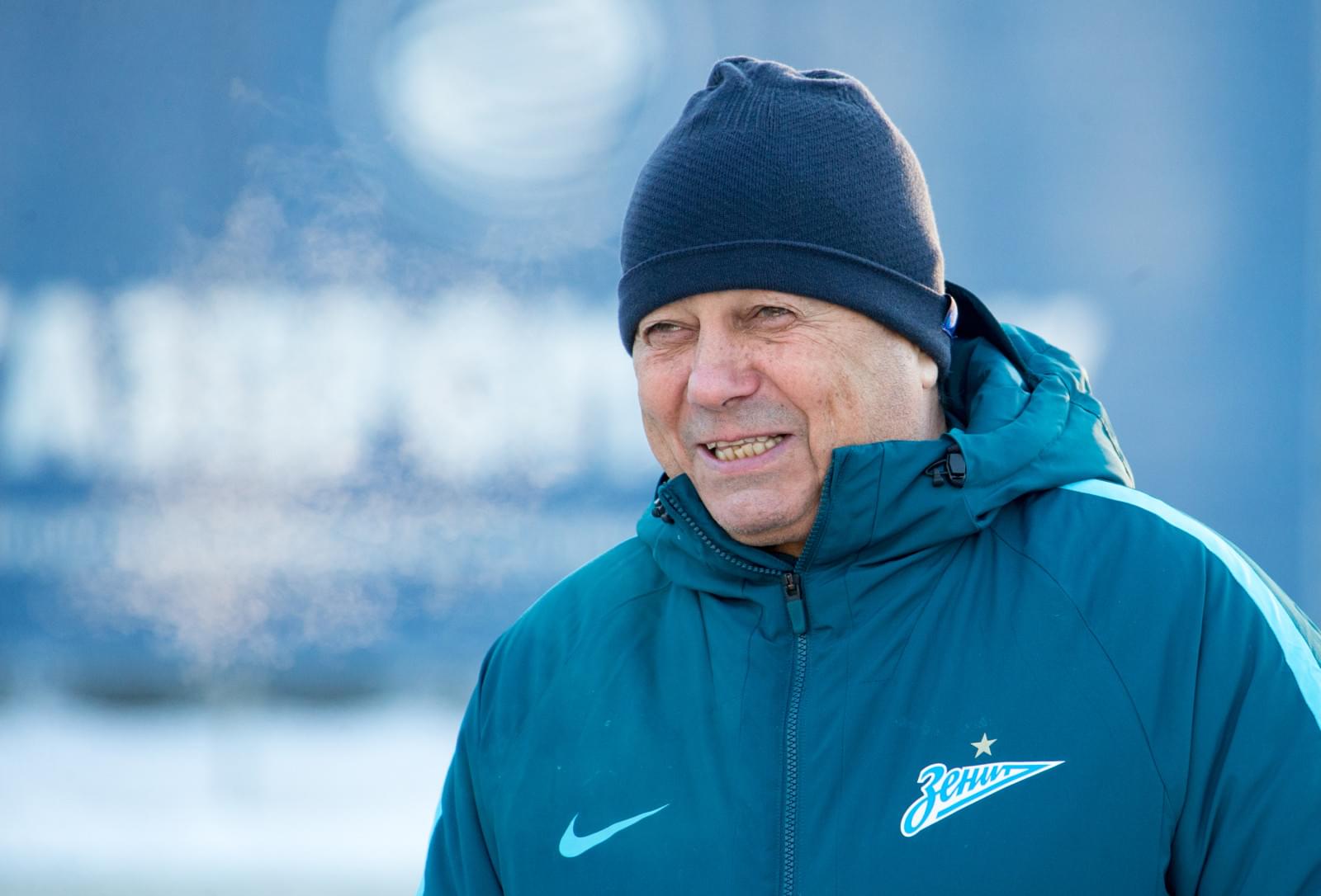 Тренировка «Зенита» перед матчем с «АЗ»