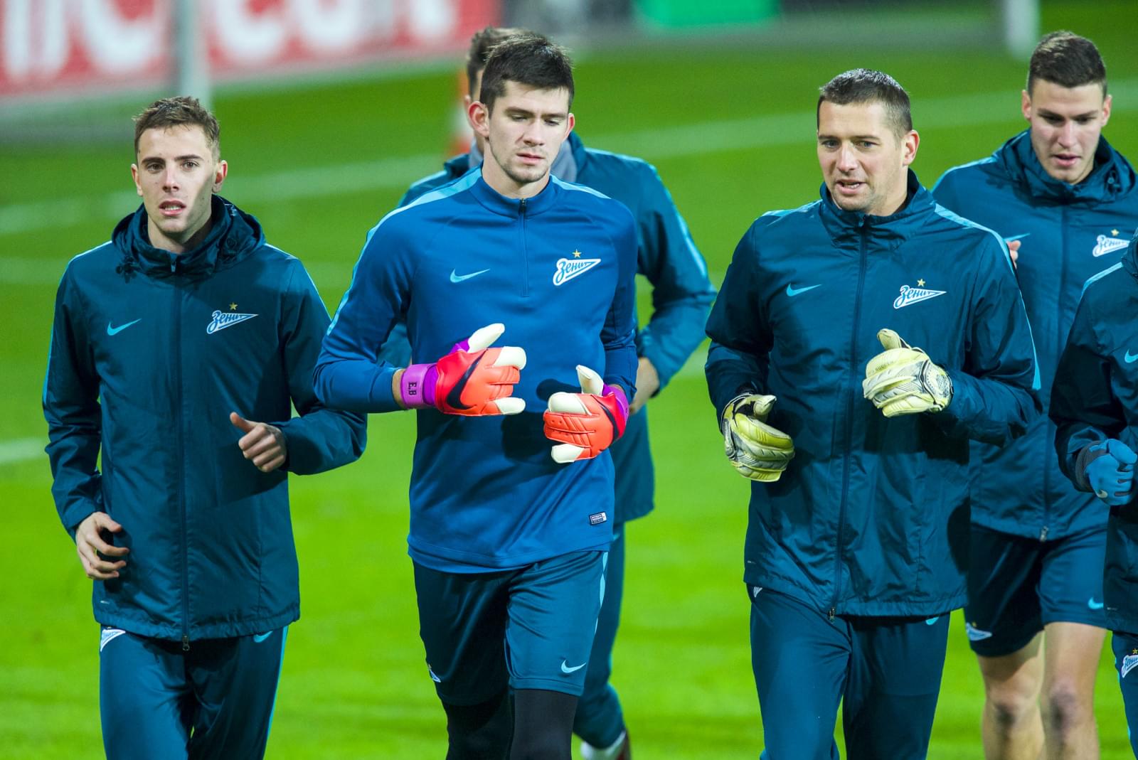 Лига Европы УЕФА: открытая тренировка «Зенита» перед матчем с «АЗ»