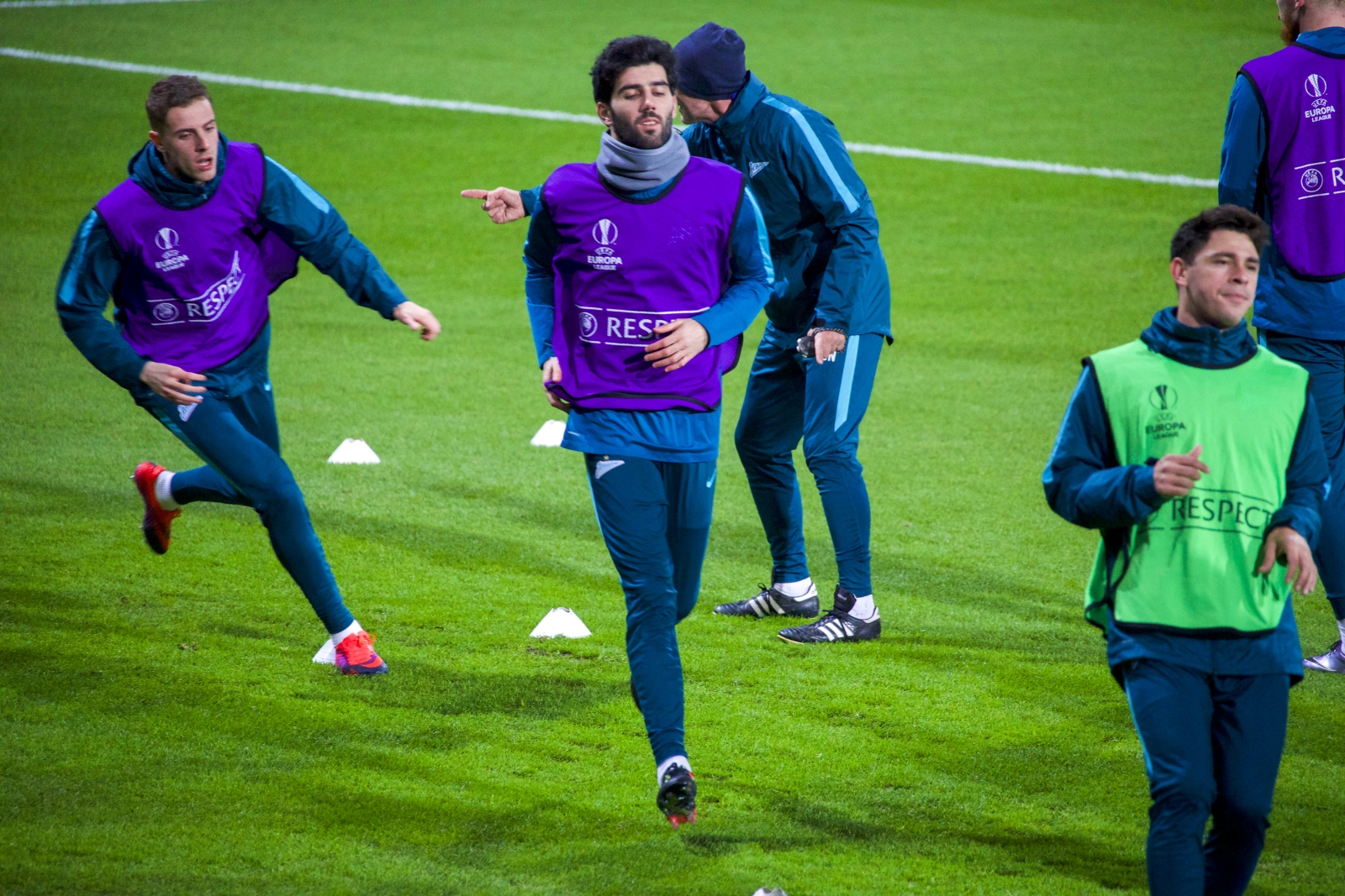 Лига Европы УЕФА: открытая тренировка «Зенита» перед матчем с «АЗ»