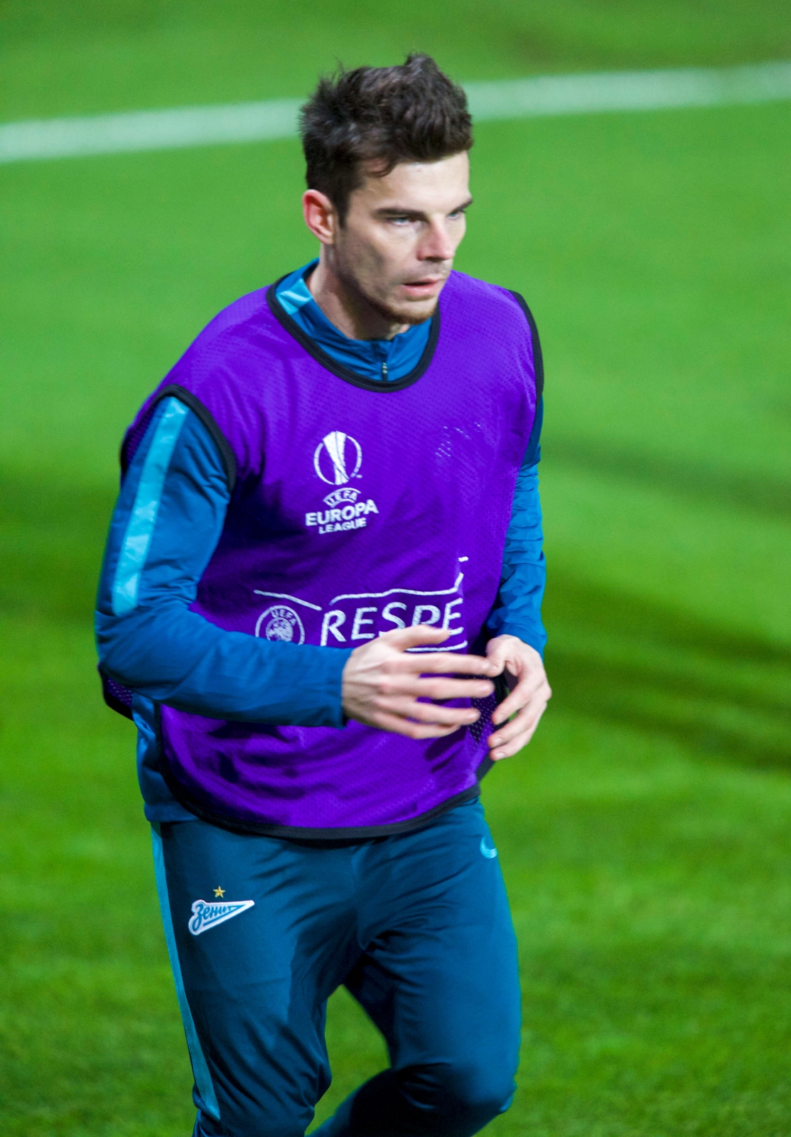 Лига Европы УЕФА: открытая тренировка «Зенита» перед матчем с «АЗ»