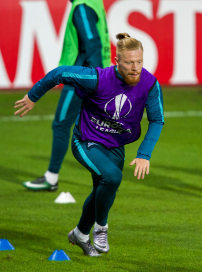 Лига Европы УЕФА: открытая тренировка «Зенита» перед матчем с «АЗ»