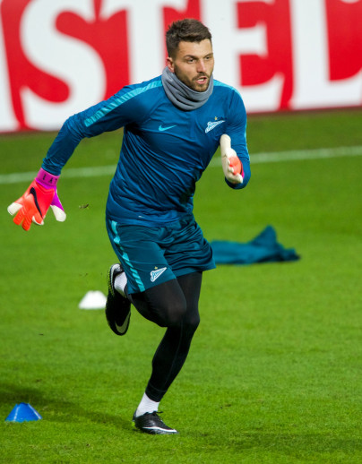 Лига Европы УЕФА: открытая тренировка «Зенита» перед матчем с «АЗ»