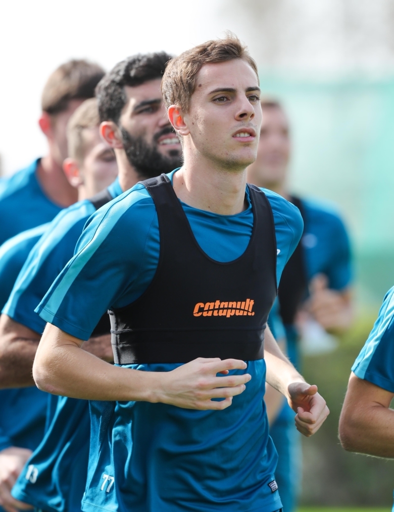 «Газпром»-тренировочные сборы в Дубае: 13 января, утренняя тренировка