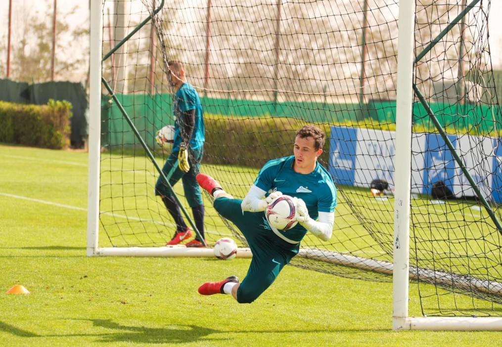 «Газпром»-тренировочные сборы в Дубае: 13 января, утренняя тренировка