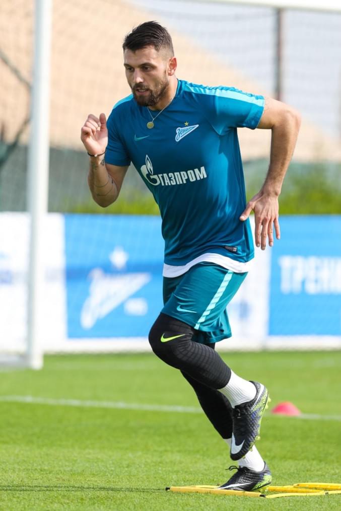 «Газпром»-тренировочные сборы в Дубае: 13 января, утренняя тренировка