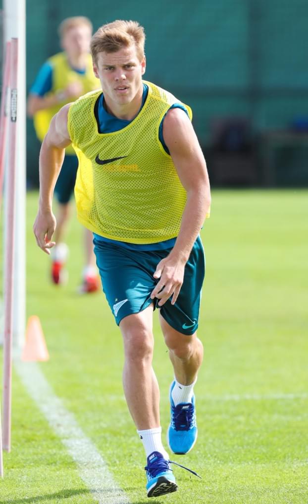 «Газпром»-тренировочные сборы в Дубае: 13 января, утренняя тренировка