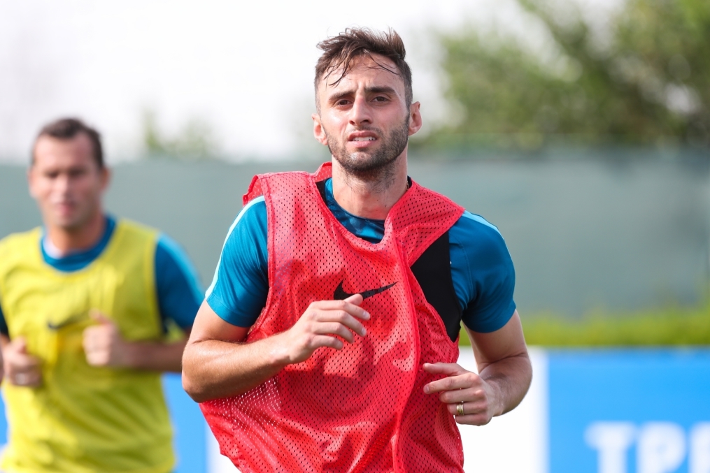 «Газпром»-тренировочные сборы в Дубае: 13 января, утренняя тренировка