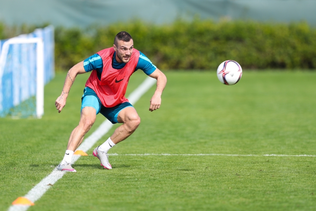 «Газпром»-тренировочные сборы в Дубае: 13 января, утренняя тренировка