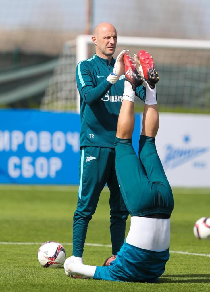 «Газпром»-тренировочные сборы в Дубае: 13 января, утренняя тренировка