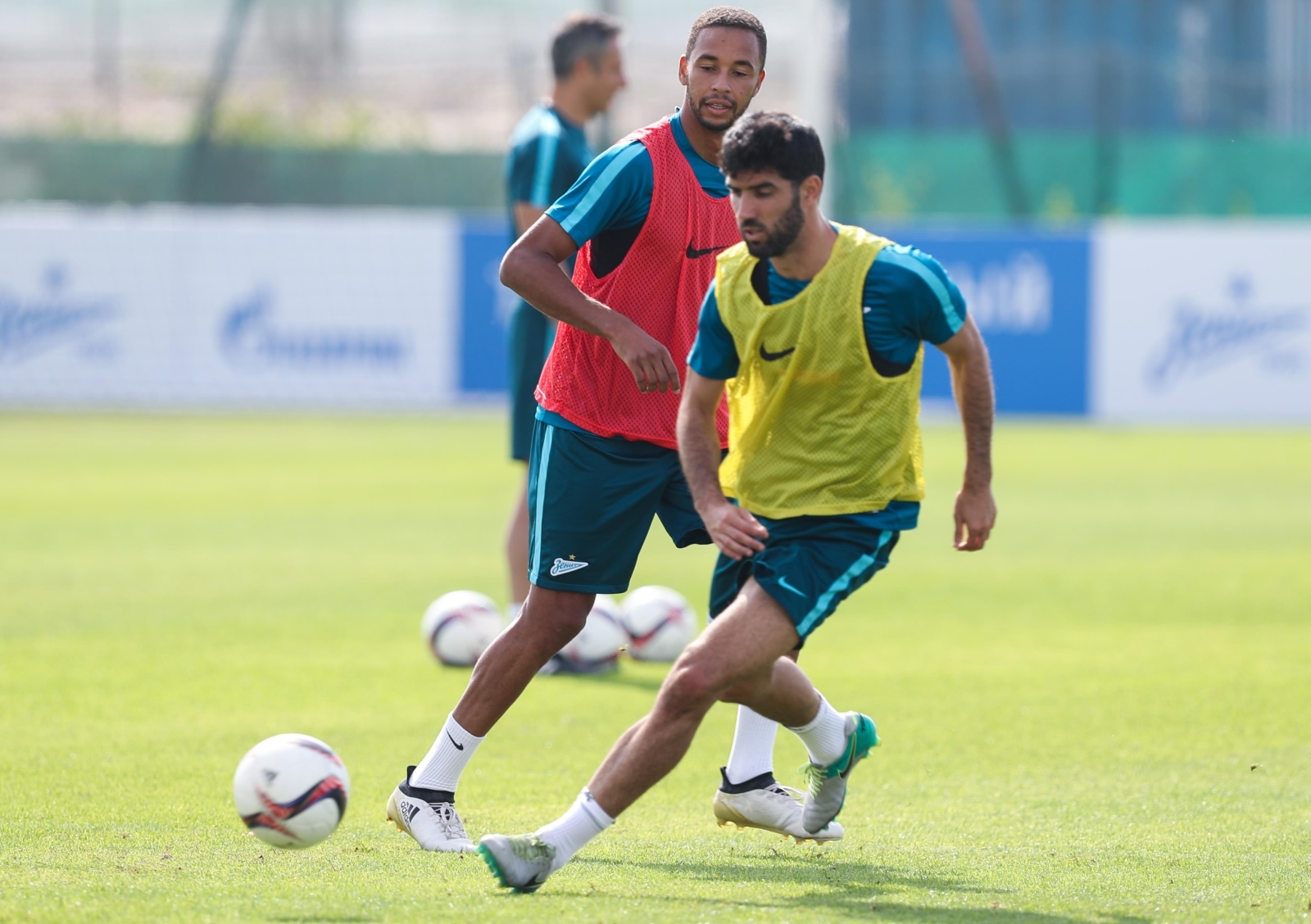 «Газпром»-тренировочные сборы в Дубае: 18 января, утренняя тренировка