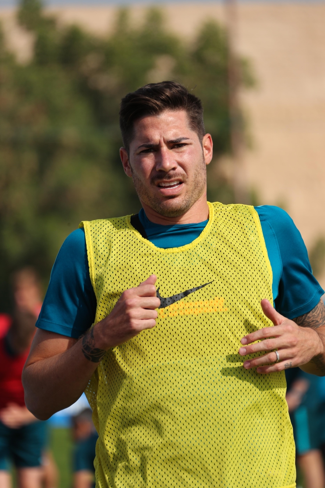 «Газпром»-тренировочные сборы в Дубае: 18 января, утренняя тренировка