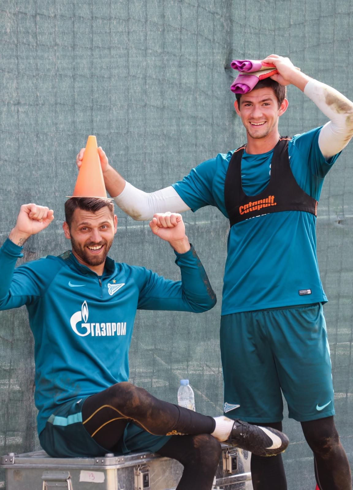 «Газпром»-тренировочные сборы в Дубае: 18 января, утренняя тренировка