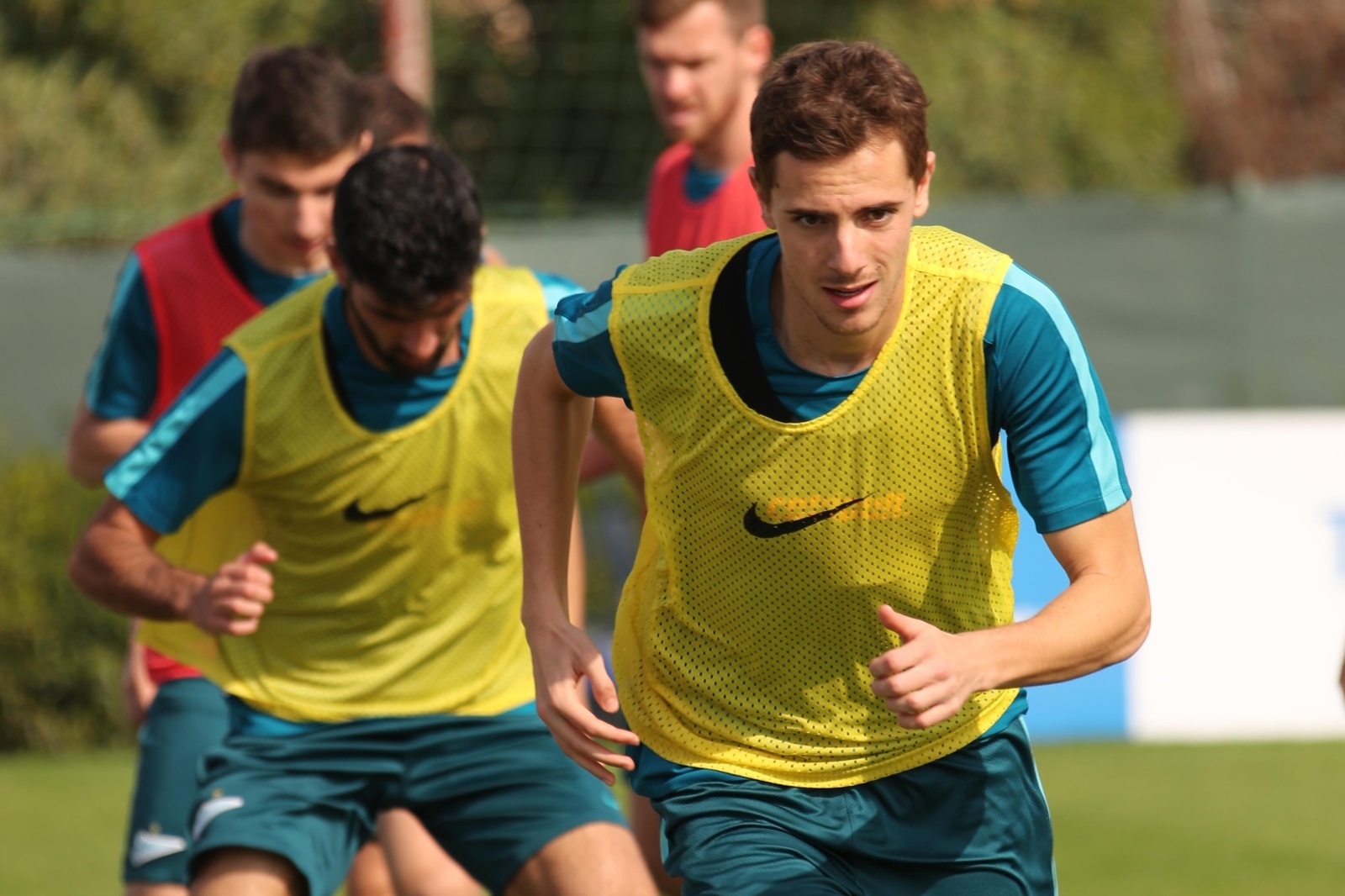 «Газпром»-тренировочные сборы в Дубае: 18 января, утренняя тренировка