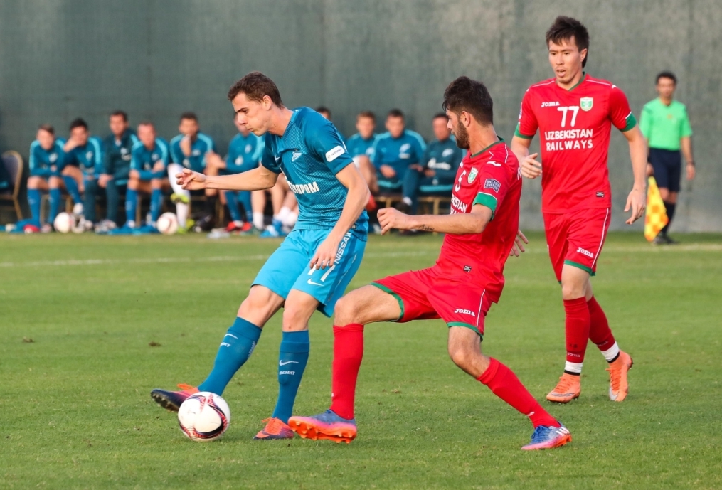 Товарищеский матч «Зенит» — «Локомотив» (Ташкент)