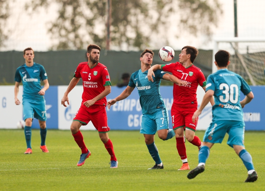 Товарищеский матч «Зенит» — «Локомотив» (Ташкент)