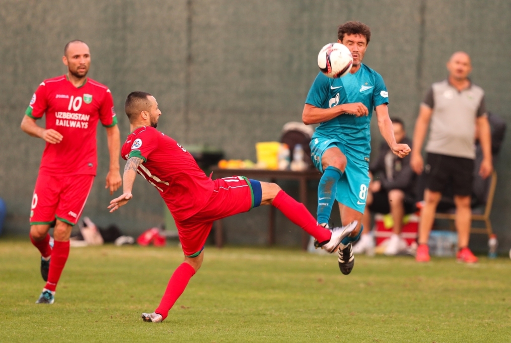 Товарищеский матч «Зенит» — «Локомотив» (Ташкент)