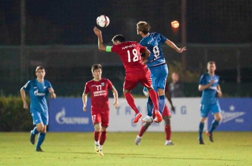 Товарищеский матч «Зенит» — «Локомотив» (Ташкент)