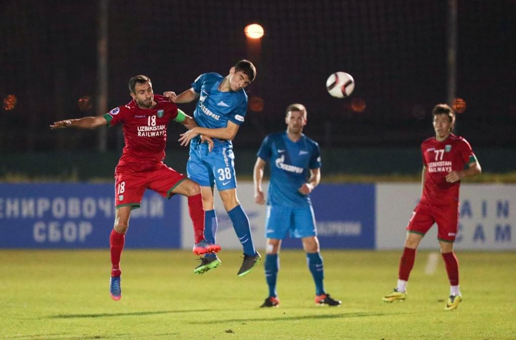 Товарищеский матч «Зенит» — «Локомотив» (Ташкент)
