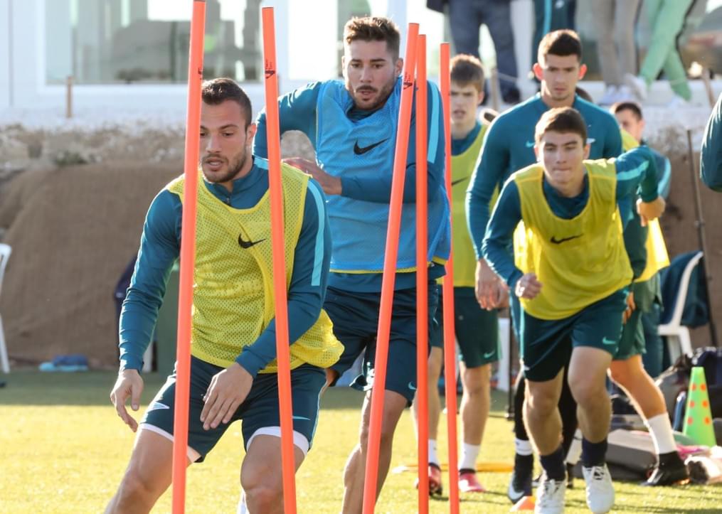 Вторые «Газпром»-тренировочные сборы в Испании: 30 января, вечерняя тренировка