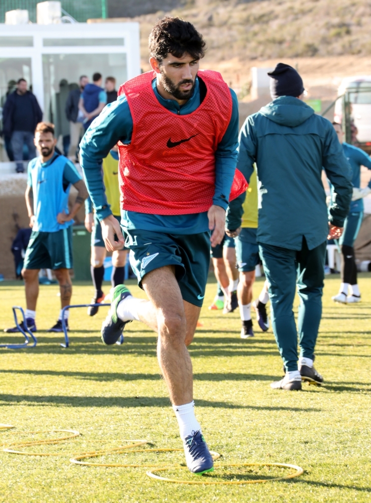 Вторые «Газпром»-тренировочные сборы в Испании: 30 января, вечерняя тренировка