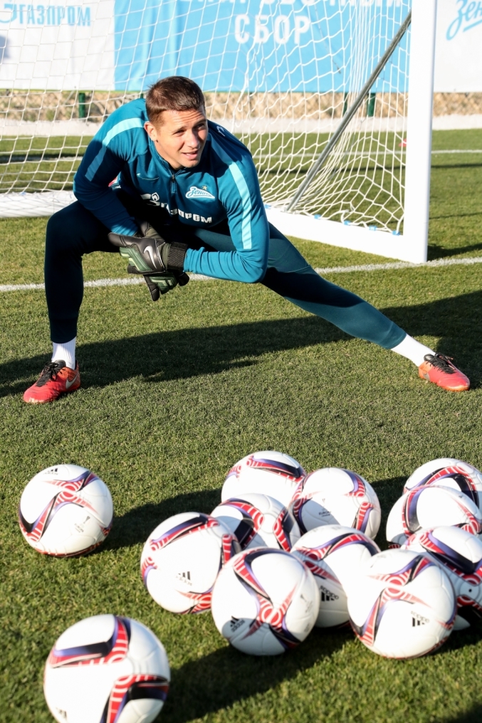 Вторые «Газпром»-тренировочные сборы в Испании: 30 января, вечерняя тренировка