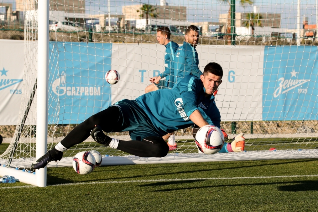 Вторые «Газпром»-тренировочные сборы в Испании: 30 января, вечерняя тренировка