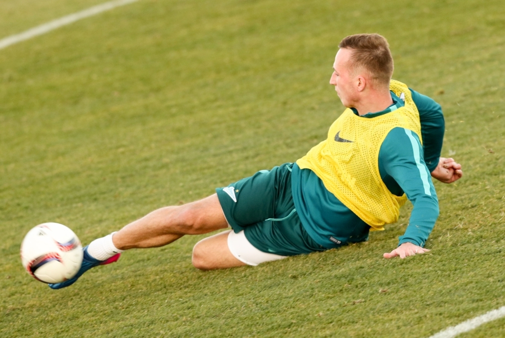 Вторые «Газпром»-тренировочные сборы в Испании: 30 января, вечерняя тренировка