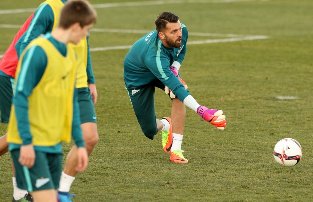 Вторые «Газпром»-тренировочные сборы в Испании: 30 января, вечерняя тренировка