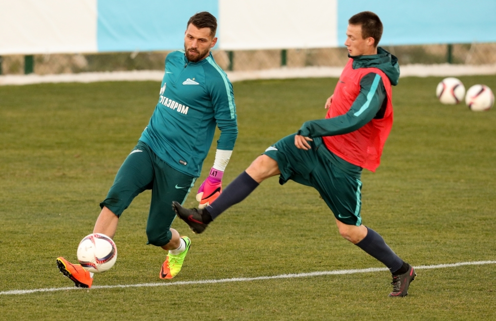 Вторые «Газпром»-тренировочные сборы в Испании: 30 января, вечерняя тренировка