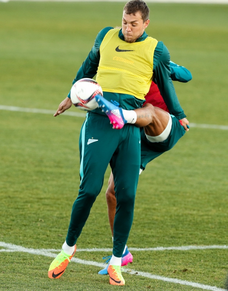 Вторые «Газпром»-тренировочные сборы в Испании: 30 января, вечерняя тренировка