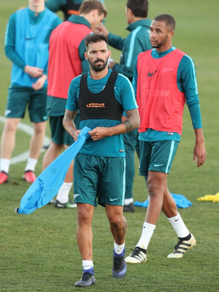 Вторые «Газпром»-тренировочные сборы в Испании: 30 января, вечерняя тренировка