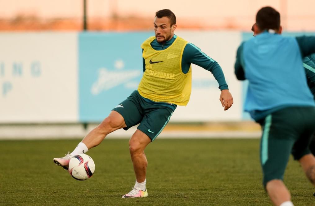 Вторые «Газпром»-тренировочные сборы в Испании: 30 января, вечерняя тренировка