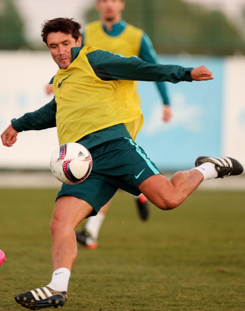 Вторые «Газпром»-тренировочные сборы в Испании: 30 января, вечерняя тренировка