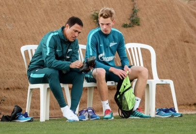 Вторые «Газпром»-тренировочные сборы в Испании: 30 января, вечерняя тренировка