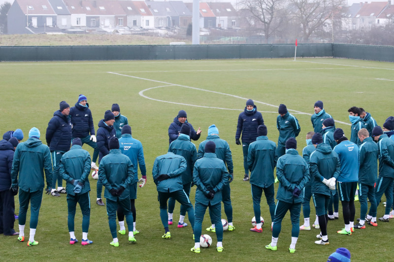 Третьи «Газпром»-тренировочные сборы в Бельгии: 12 февраля, утренняя тренировка