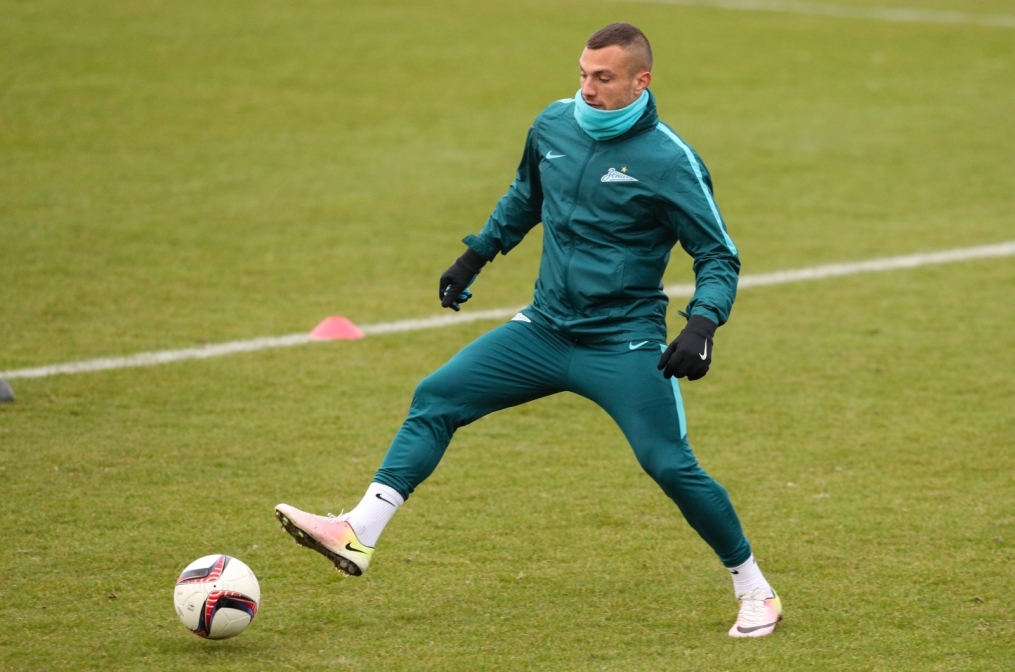 Третьи «Газпром»-тренировочные сборы в Бельгии: 12 февраля, утренняя тренировка