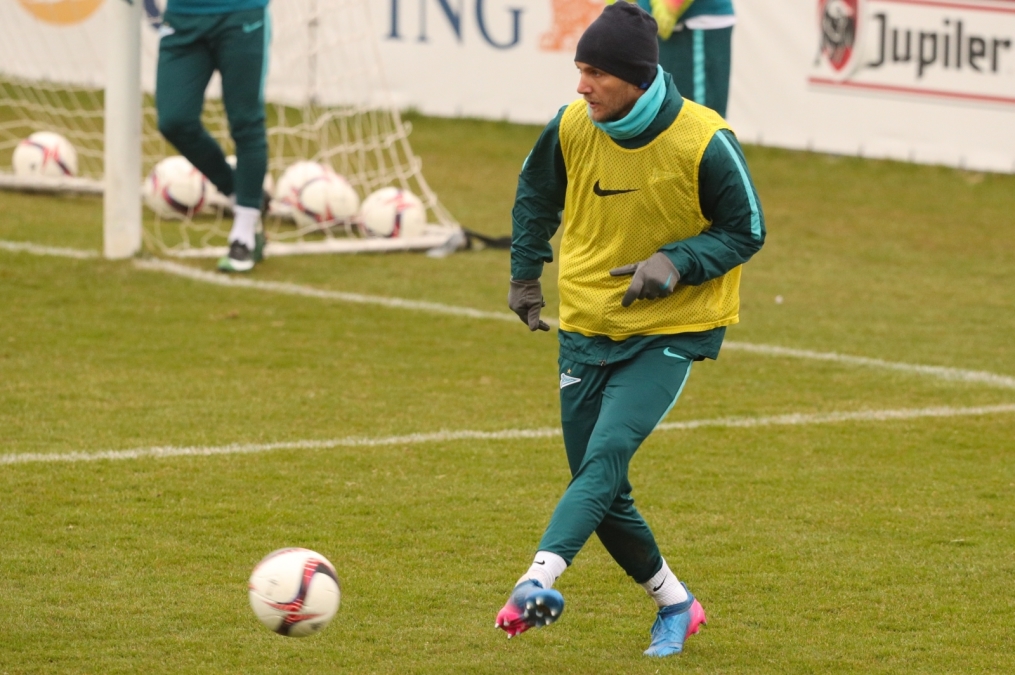 Третьи «Газпром»-тренировочные сборы в Бельгии: 12 февраля, утренняя тренировка