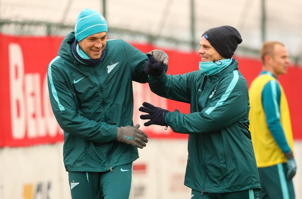 Третьи «Газпром»-тренировочные сборы в Бельгии: 12 февраля, утренняя тренировка