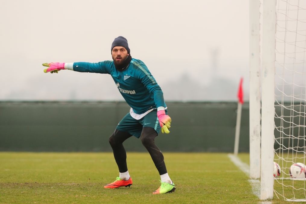 Третьи «Газпром»-тренировочные сборы в Бельгии: 12 февраля, утренняя тренировка