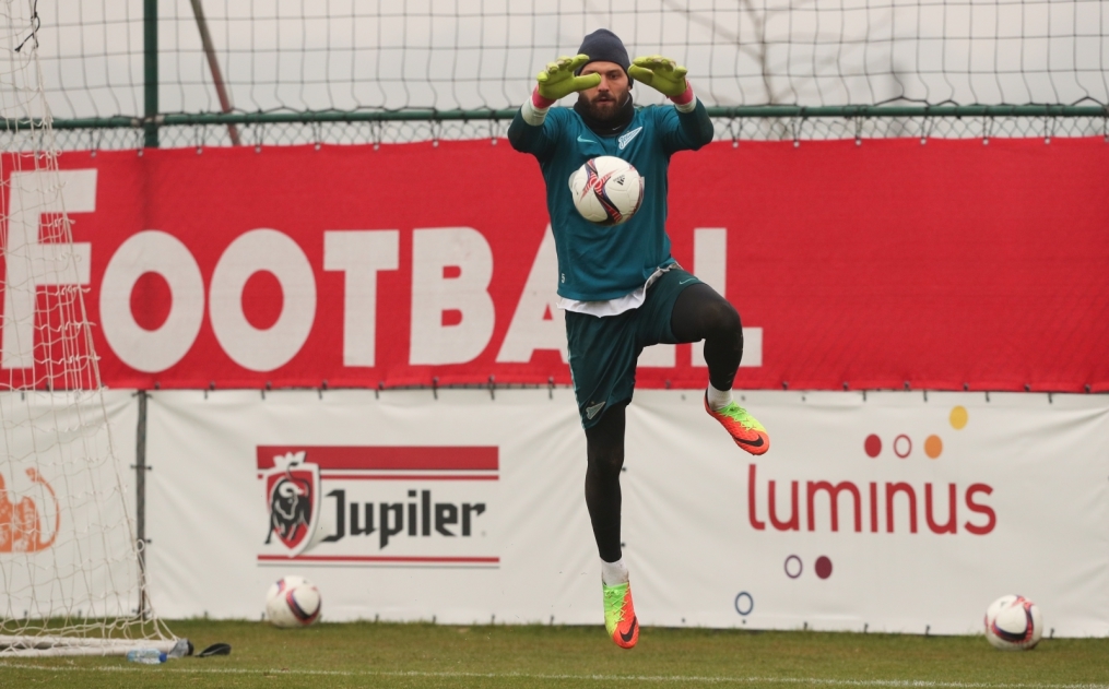 Третьи «Газпром»-тренировочные сборы в Бельгии: 12 февраля, утренняя тренировка