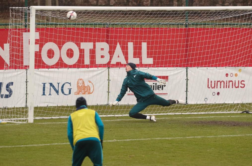 Третьи «Газпром»-тренировочные сборы в Бельгии: 12 февраля, утренняя тренировка