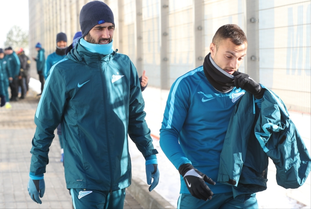 Открытая тренировка ФК «Зенит» перед матчем Лиги Европы УЕФА 2016/17,  «Зенит» — «Андерлехт»