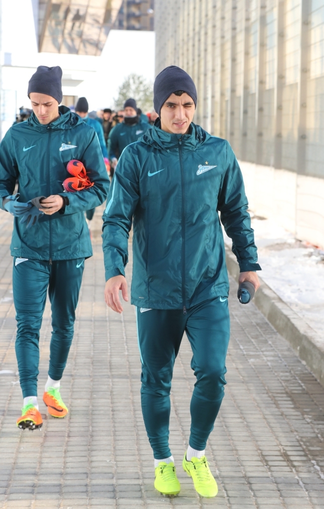 Открытая тренировка ФК «Зенит» перед матчем Лиги Европы УЕФА 2016/17,  «Зенит» — «Андерлехт»