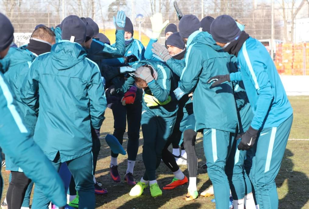 Открытая тренировка ФК «Зенит» перед матчем Лиги Европы УЕФА 2016/17,  «Зенит» — «Андерлехт»