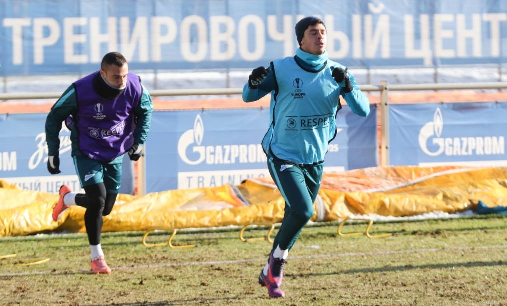 Открытая тренировка ФК «Зенит» перед матчем Лиги Европы УЕФА 2016/17,  «Зенит» — «Андерлехт»