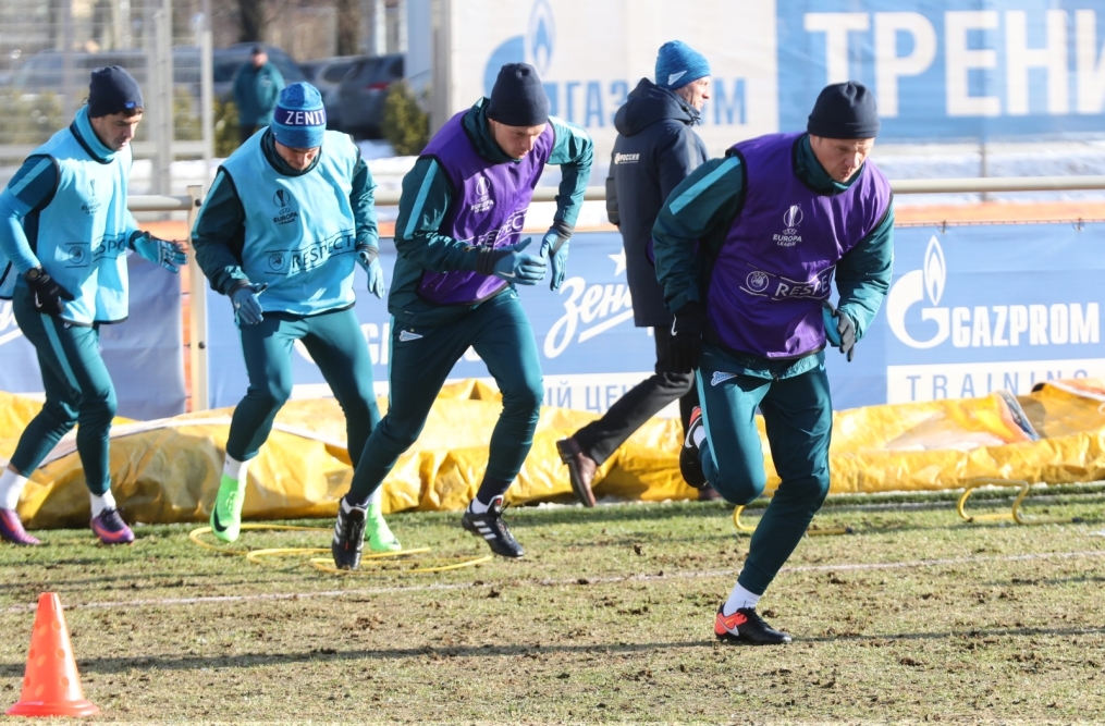 Открытая тренировка ФК «Зенит» перед матчем Лиги Европы УЕФА 2016/17,  «Зенит» — «Андерлехт»