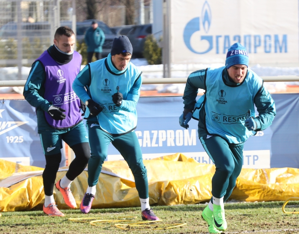Открытая тренировка ФК «Зенит» перед матчем Лиги Европы УЕФА 2016/17,  «Зенит» — «Андерлехт»